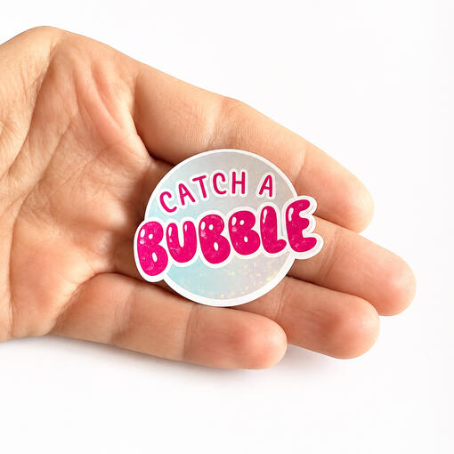 Bubble, Holographic Finish